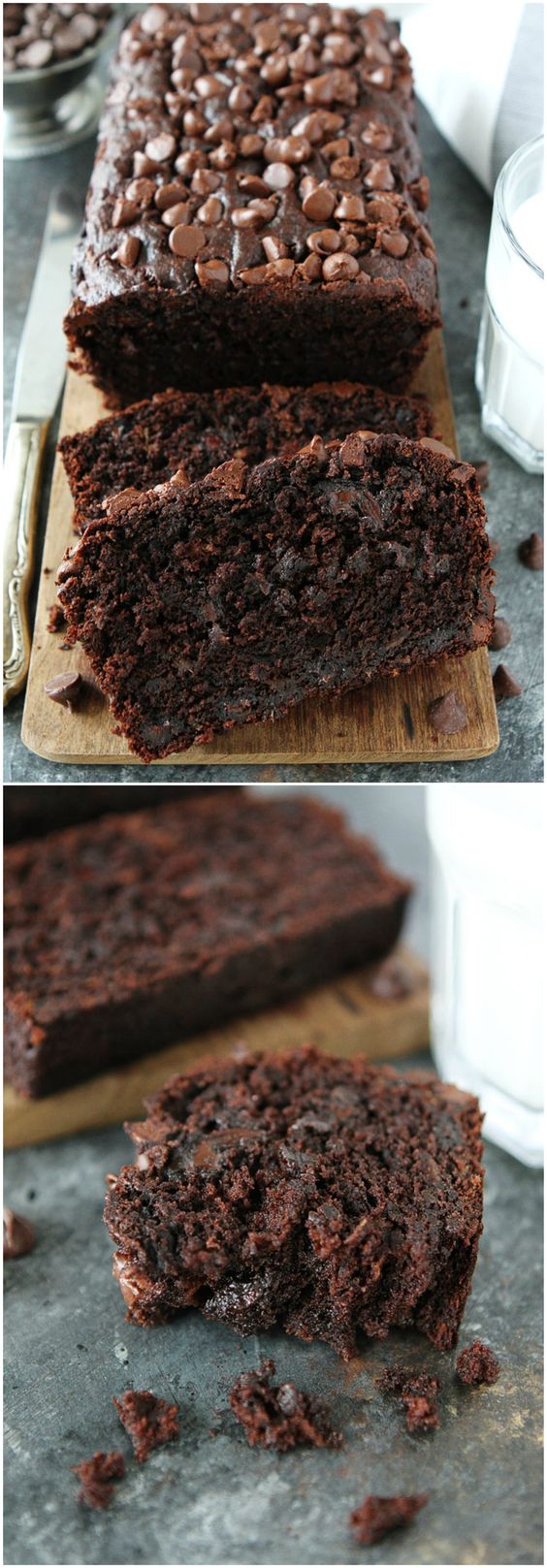 This easy Chocolate Banana Bread is moist, tender, and a chocolate lovers dream! It is the BEST banana bread recipe. #bananabread #chocolate #bread Visit twopeasandtheirpod.com for more simple, fresh, and family friendly meals. 